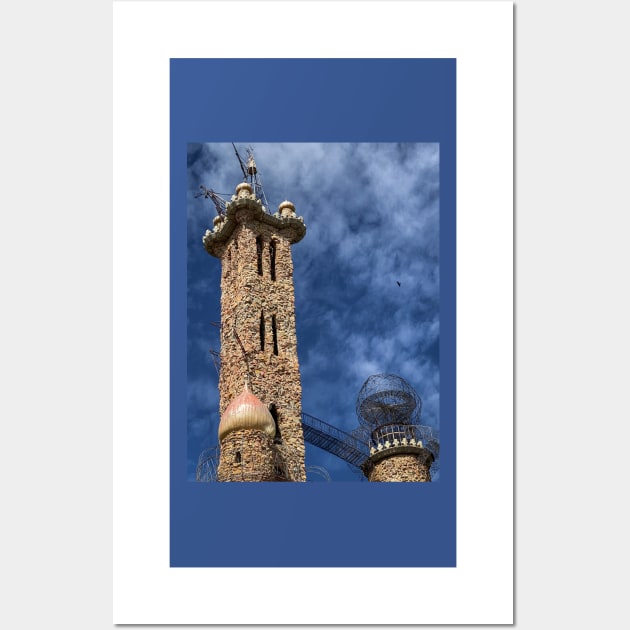 Bishop Castle Towers Turrets and Bridges Wall Art by Debra Martz